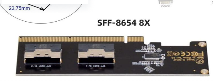 Mini SAS HD SFF-8654 internal cables