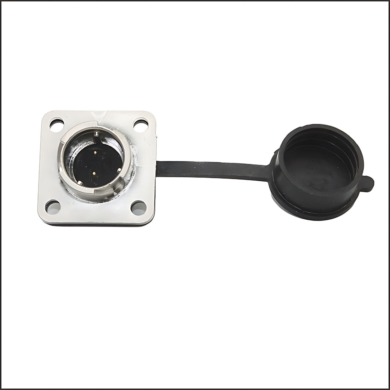 Servo series connector: CM10 2P male panel-mounted type