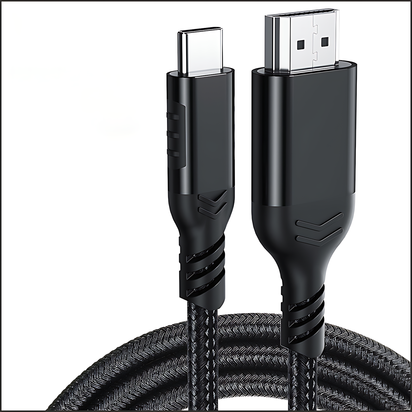 Type-C to HDMI Video Cable for 4K @ 60Hz Projection Cable for Mobile Phones and Computers to Projectors for Screen Sharing