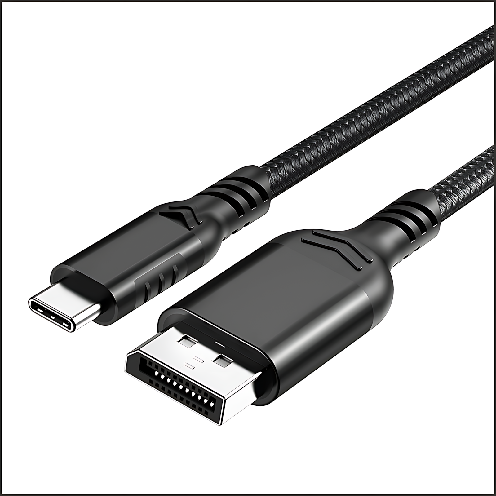 8K Ultra HD Type-C to DP1.4 8K 4K 60Hz Display Port Cable for Sharing Screen between Mobile Phones and Computers Thunderbolt Display Adapter Cable