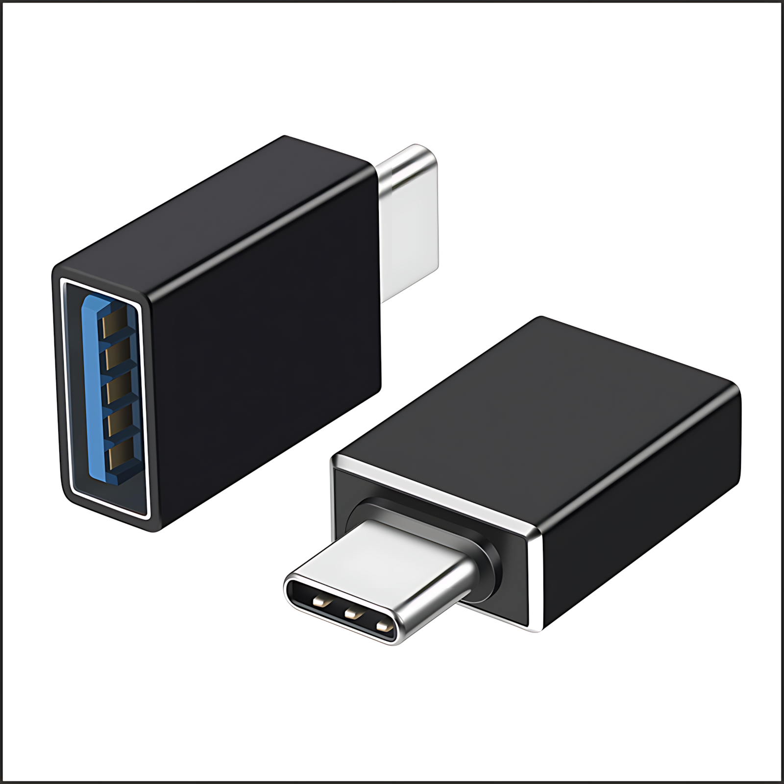 OTG adapter, Type-C to USB adapter, 3.2 version, applicable for Android, Huawei, Apple mobile phones and computers.