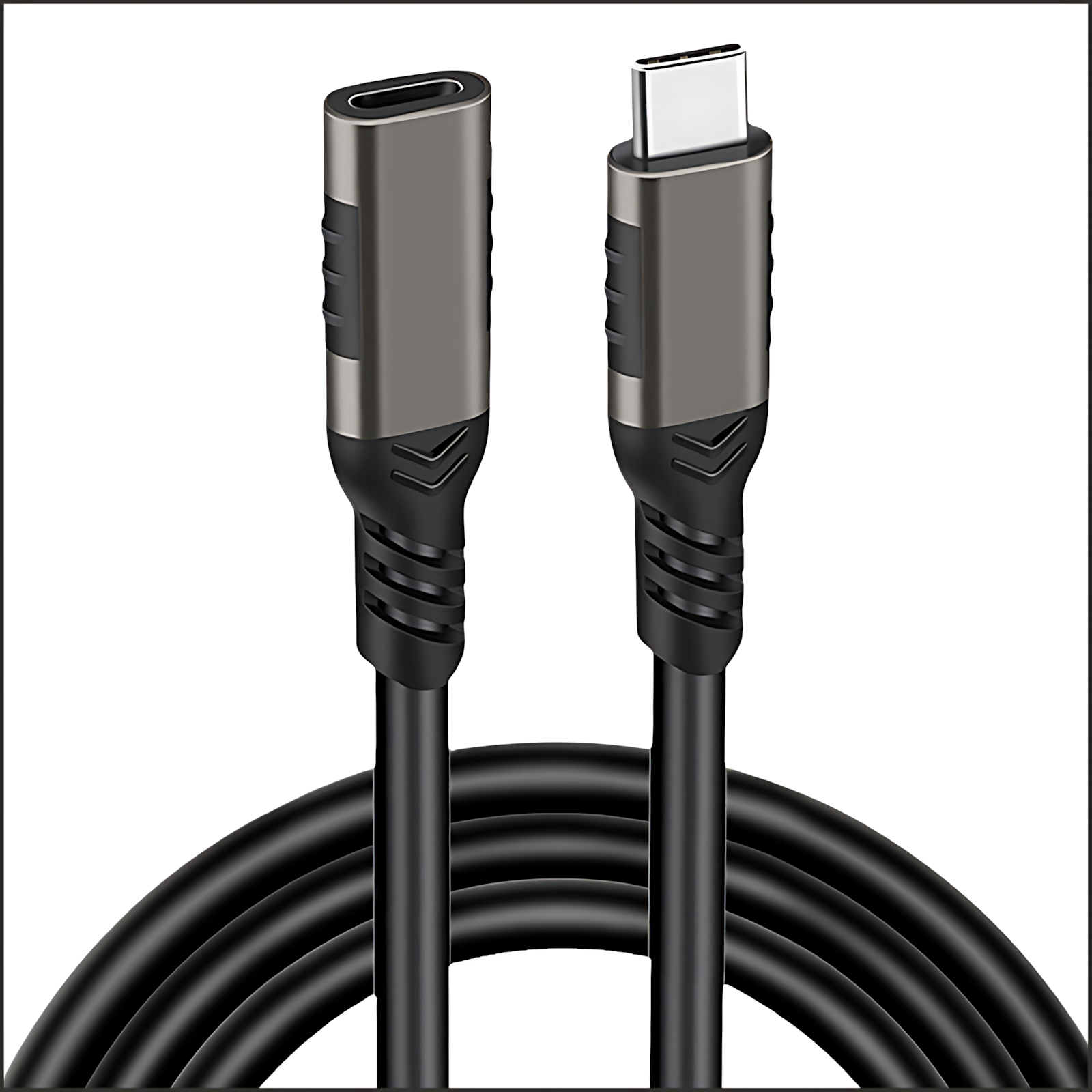 Type-C extension cable, male connector to female connector, 20Gbps data cable, USB 3.2, 4K projection screen cable adapter, PD240W power supply cable