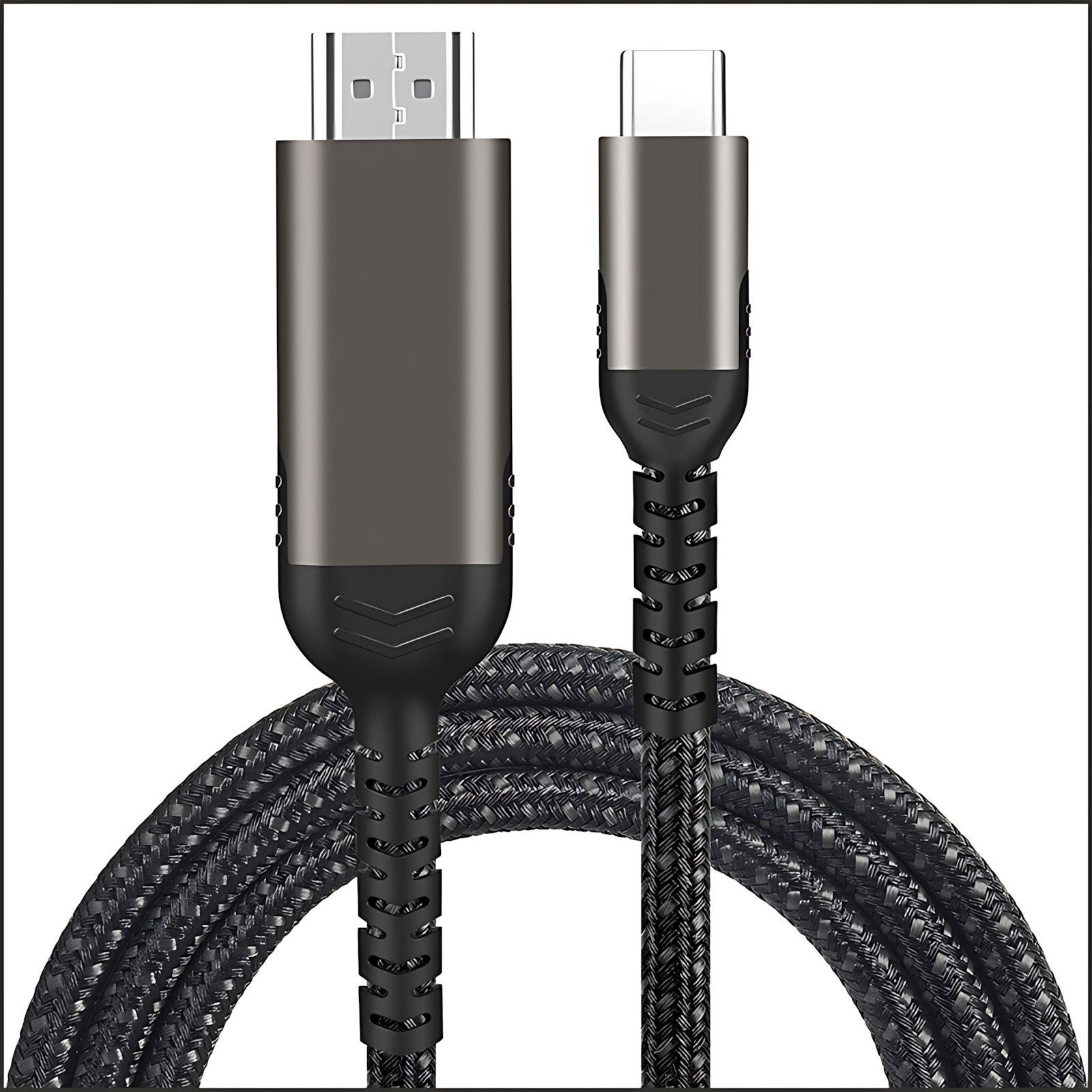 Type-C to HDMI screen projection cable for computer, TV and mobile phone sharing screen USB-C to HDTV video cable 4K 60Hz