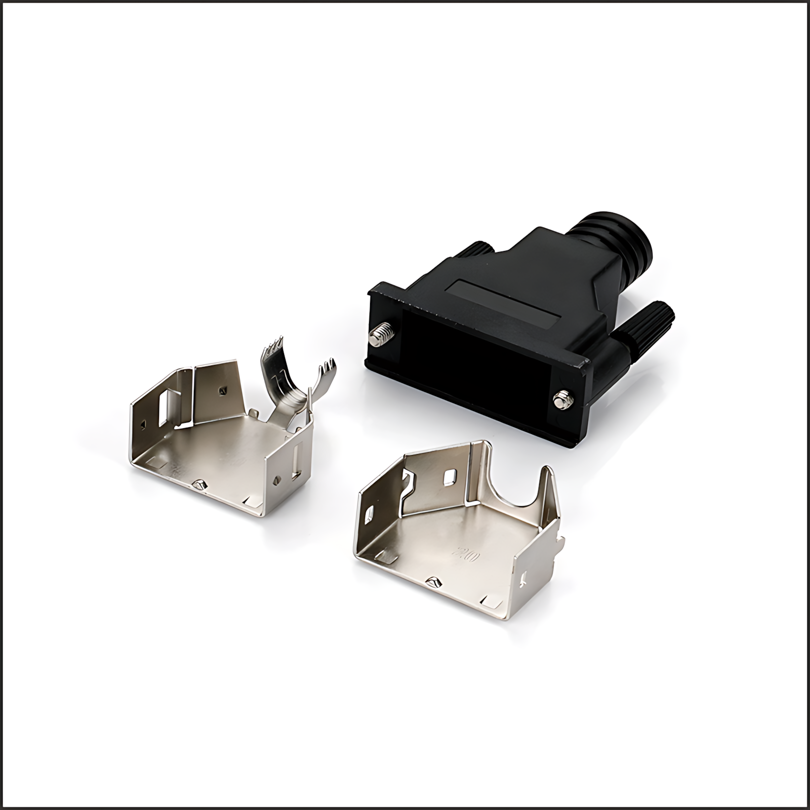 SCSI connector / MCR ribbon cable: SCSI 26P MALE plastic assembled housing screw type