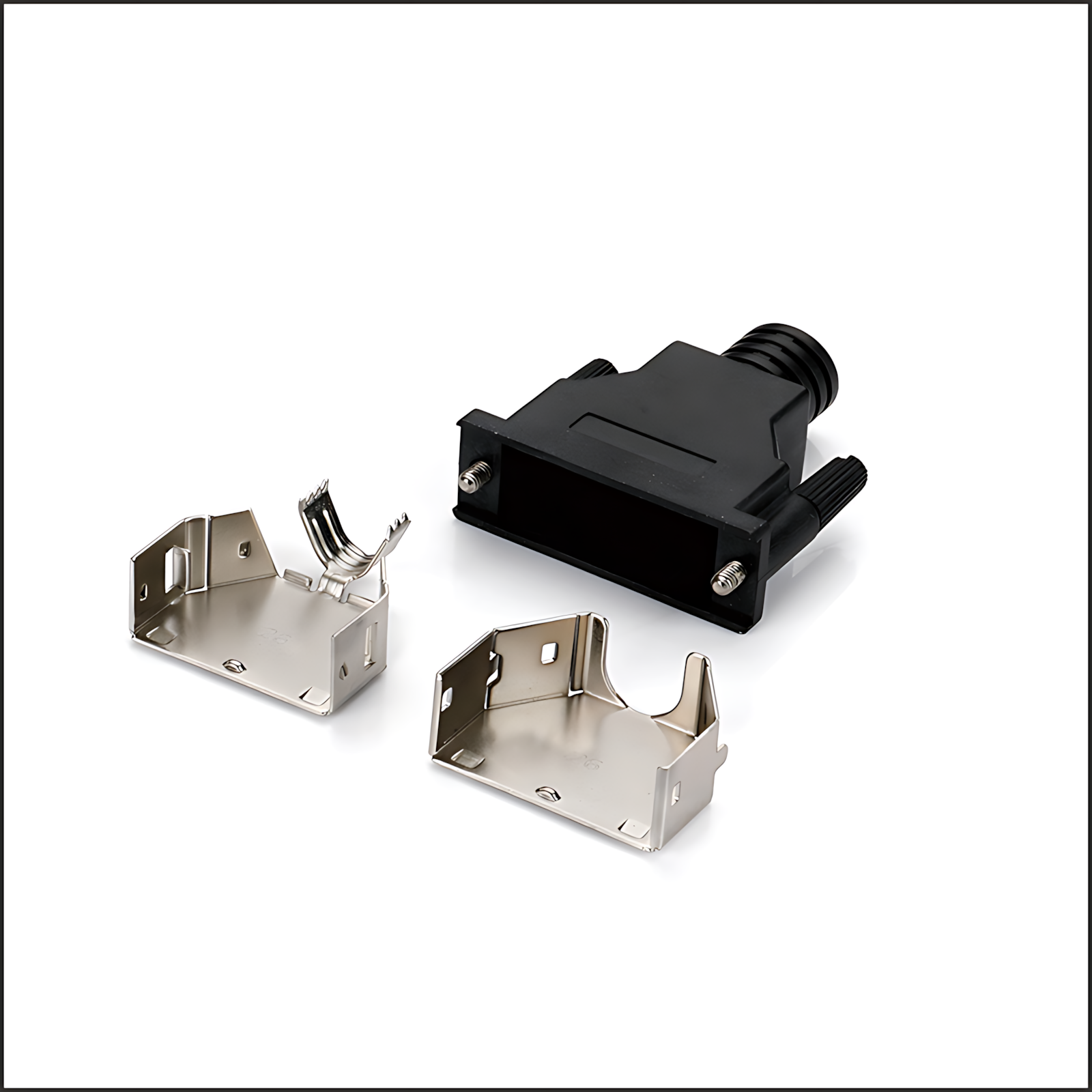 SCSI connector / MCR ribbon cable: SCSI 26P MALE plastic assembled housing screw type