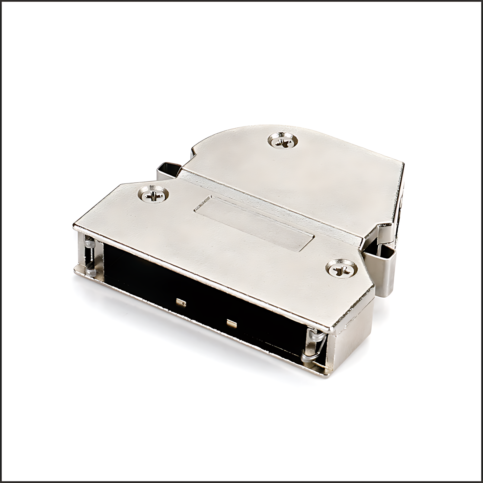 SCSI connector / MCR ribbon cable: SCSI 50P MALE zinc alloy assembled housing with side-out push-pull terminals