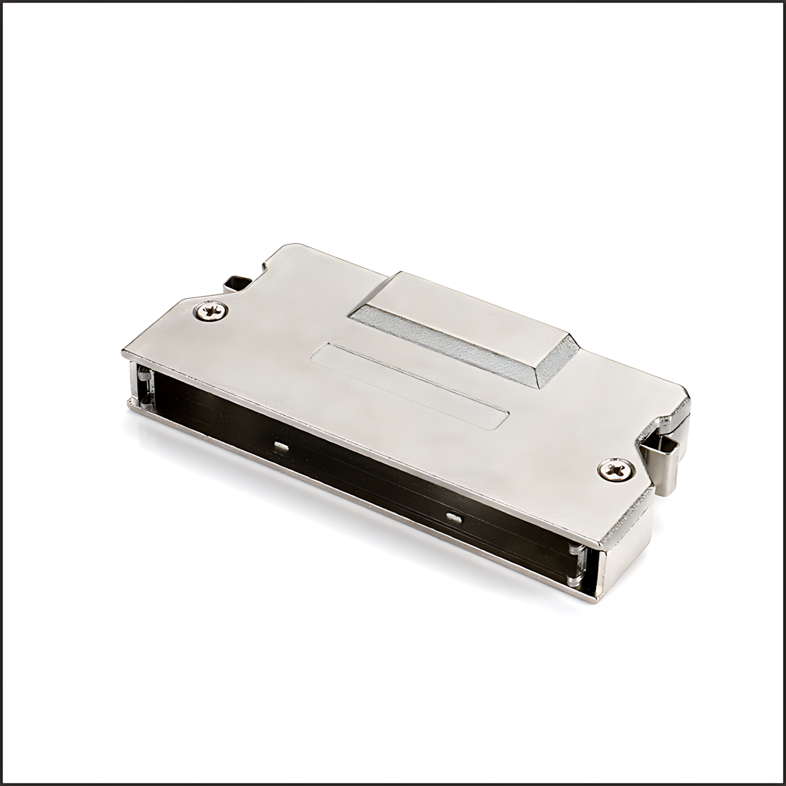 SCSI connector/MCR ribbon: SCSI 100P MALE zinc alloy assembled housing snap-on type
