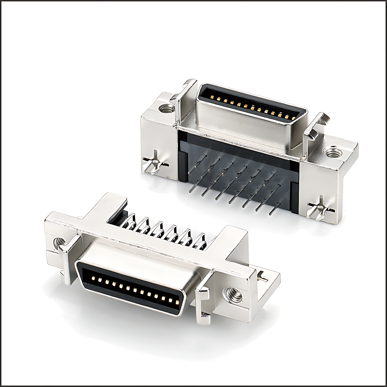 SCSI Motherboard/MCR Slot Type: SCSI 26P Motherboard with 90-degree bent connector