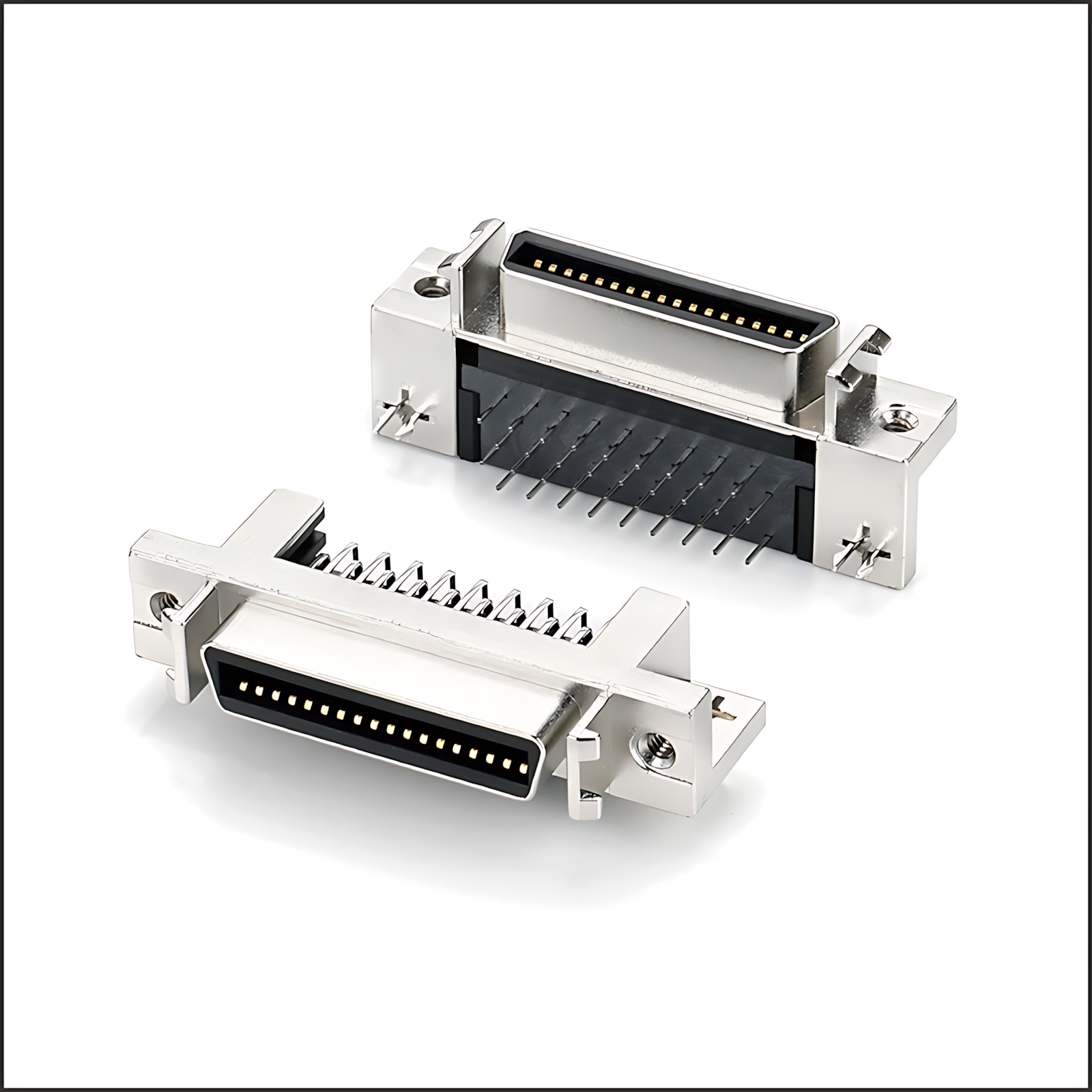 SCSI Motherboard/MCR Slot Type: SCSI 36P Motherboard with 90-degree bent connector
