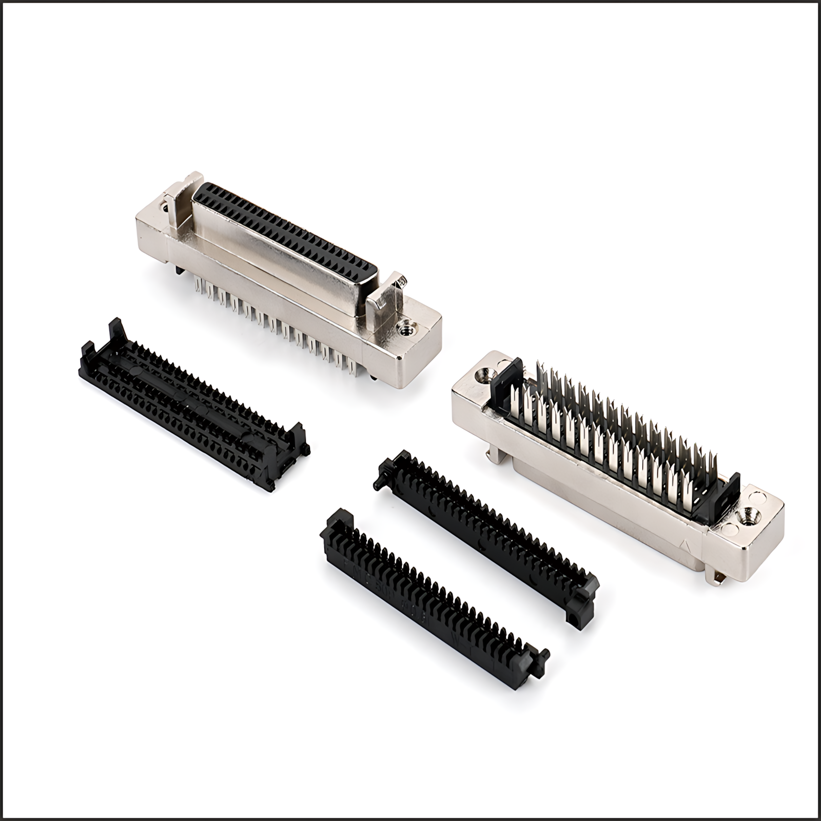 SCSI Motherboard/MCR Slot Type: SCSI 20, 40, 100P FEMALE IDC Piercing Type