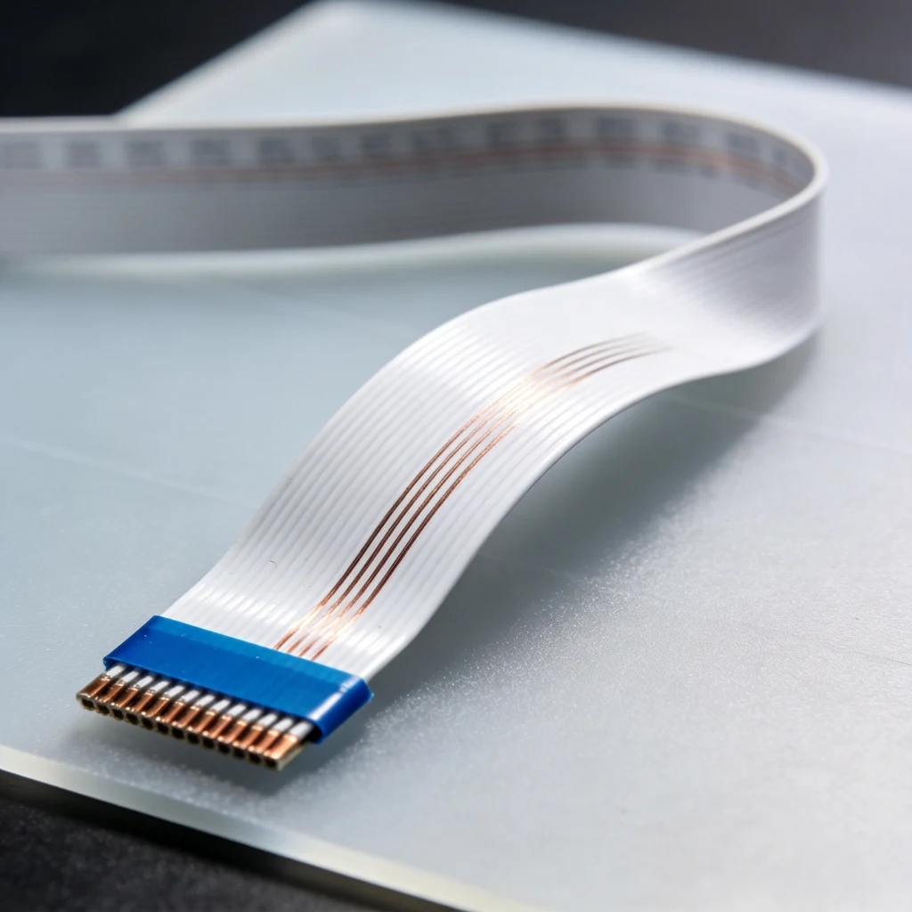 white-flexible-flat-cable-ffc-macro