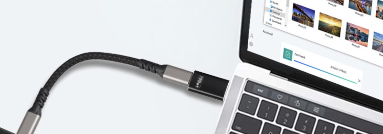 USB 3.0 A Male to Type C Female Adapter
