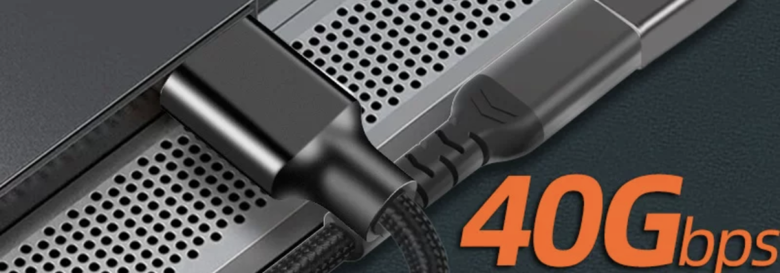 USB 4 Right Angle Type C to C Female Adapter