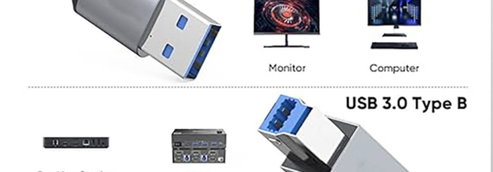 LUNGKAY USB3.0 A Male to B Male Cable