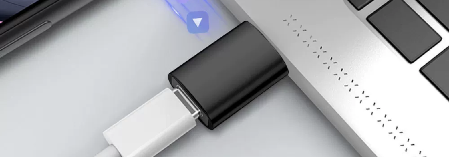 USB 3.0 A Male to Type C Female Adapter