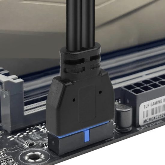 USB 3.0 Dual-Head A Female to Motherboard 20P cable