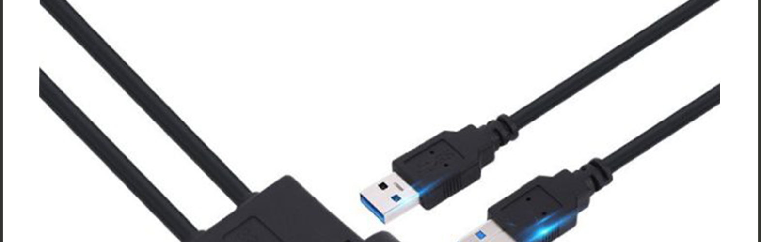 Dual-interface USB 3.0 A Male to A Female with screws, suitable for charging and data transmission
